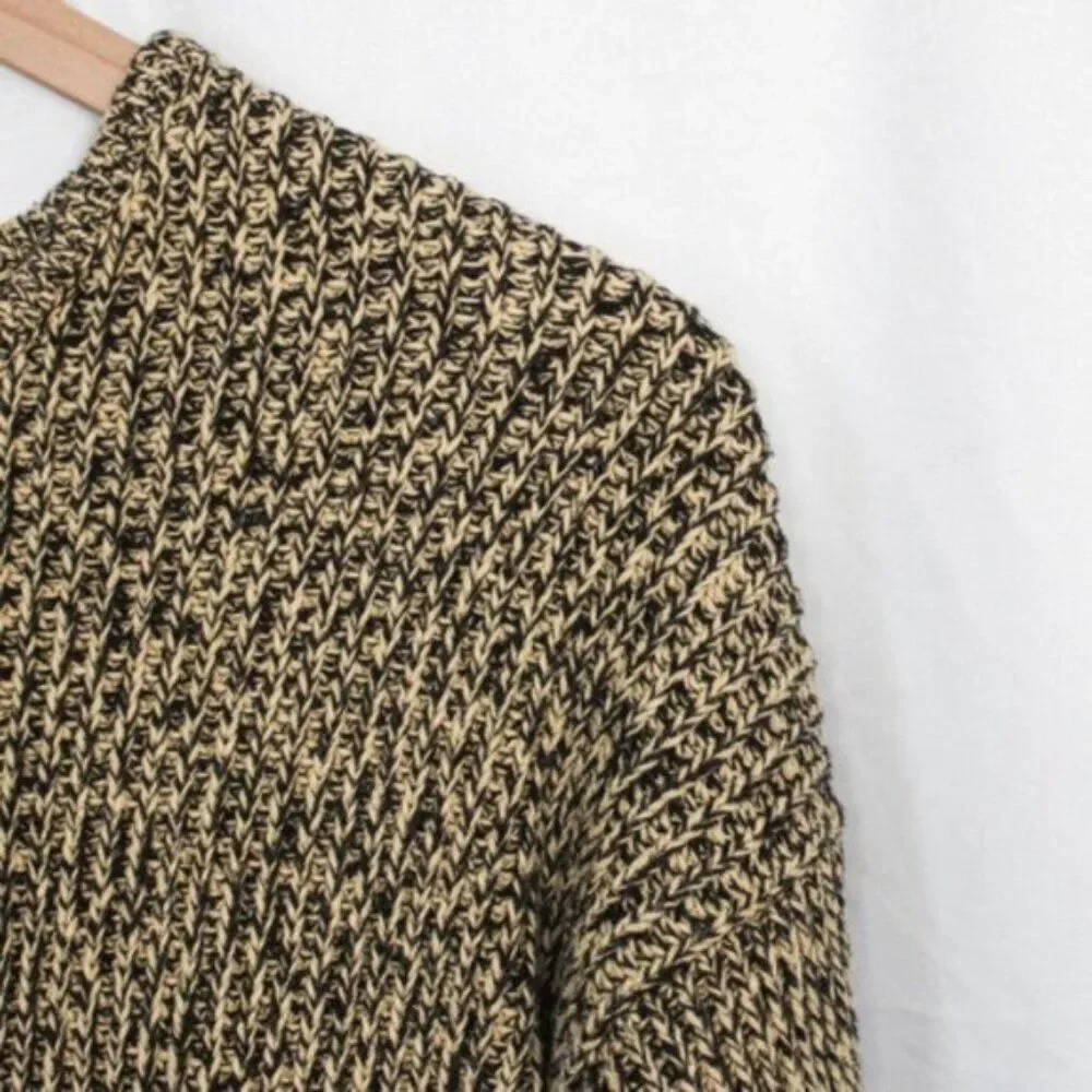 J. Crew Men's Heathered Knit 100% Cotton Pullover Crewneck Sweater Large